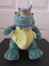 Edgar The Excitable  Green Dragon Plush John Lewis Waitrose Soft Toy 12"