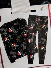 B&M boys Christmas fleece pyjamas set size 12-13 years