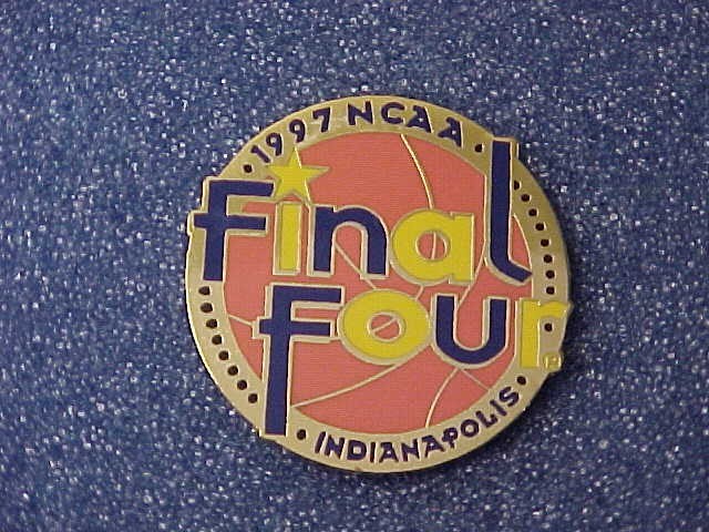 NCAA 1997 Arizona Wildcats Final Four Press Media Pin - Kentucky, Minnesota