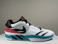 Nike Ja 1 Reverse Scratch White/Black/Green/Red FV5957-100 Men's 9