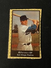 1969 Nabsico Team Flakes Al Ferrara - Hans Cut - San Diego Padres