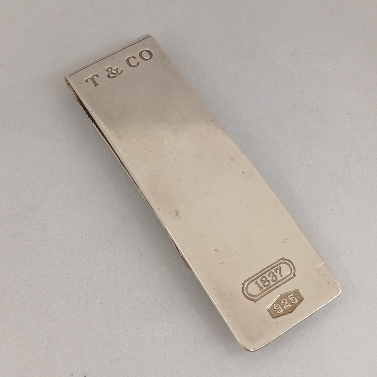 Tiffany & Co. 1837 Money Clip Sterling Silver 925 Excellent