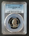 1976-S SILVER Washington Bicentennial Quarter Proof PCGS PR69 DCAM 25c 1776-1976