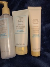 Mary Kay Fragrance Free Satin Hands Pampering 3 Piece Full Size Set New