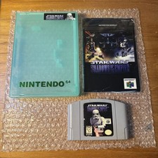 Star Wars: Shadows of the Empire (Nintendo 64, 1997) N64 Tested & Working Manual