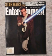 Entertainment Weekly March 26 1999 #478 STAR WARS No label. Vintage Entertainment Weekly March 26 1999 #478 STAR WARS No label. Vintage