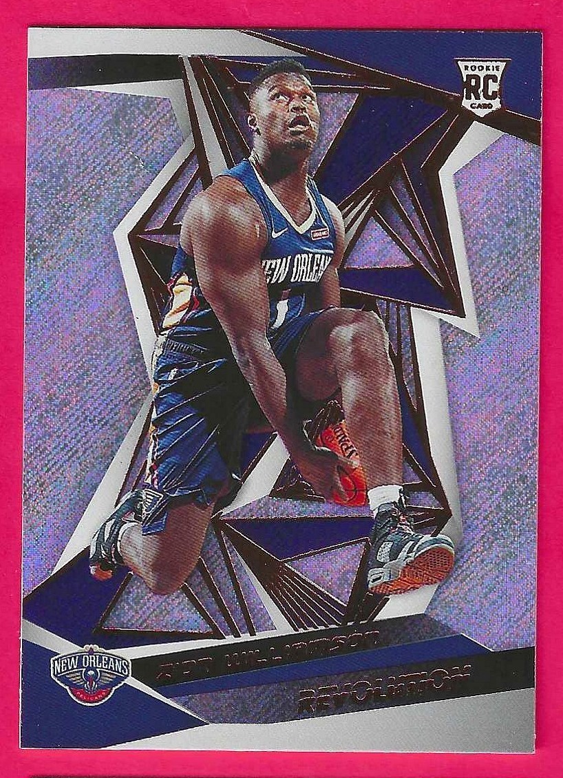 2019-20 Panini Revolution Zion Williamson Rookie New Orleans Pelicans card #101