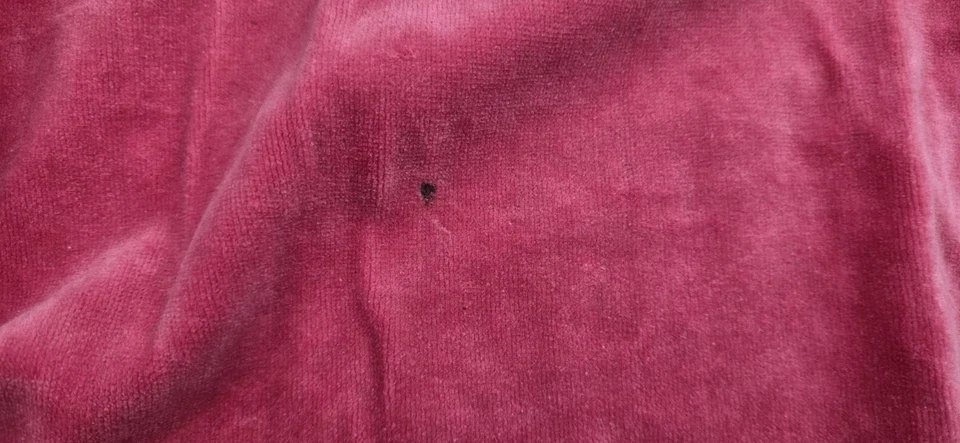 VINTAGE VELVET ROSE PINK  CURTAINS 100" DROP BY 45" WIDTH + free postage - Image 3 of 4