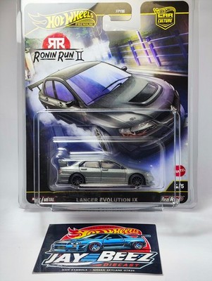 Hot Wheels Premium 2025 Ronin Run II (2) Lancer Evolution IX (With