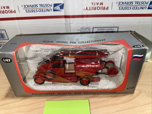 Zis-5 PMZ-3 1/43 Russian Ussr WW2 Fire Truck LOMO 5 - Picture 2 of 11