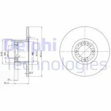 Disque de frein Rover 220