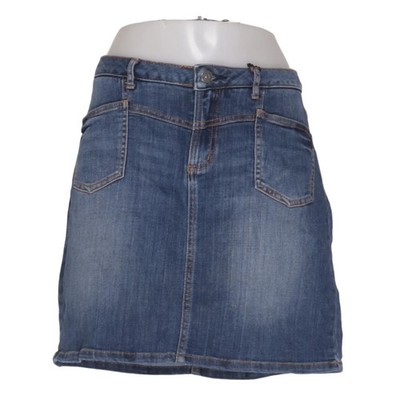 Zero, Jeansrock, Größe: 40, Blau, Baumwolle/Elasthan/Polyester/Viskose #FAF