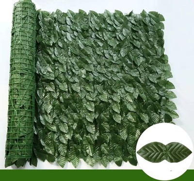 Hiedra Seto Hojas Artificial Paneles Valla Verdes Ocultación Jardín Decoración