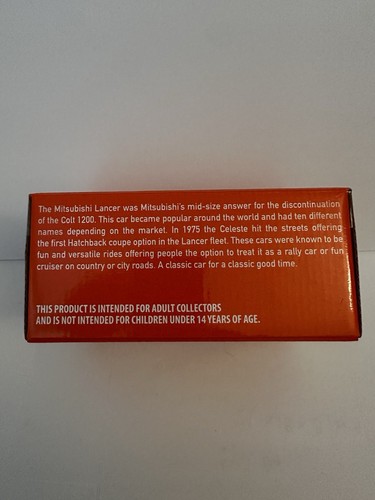 MATCHBOX 1975 MITSUBISHI LANCER CELESTE HLJ79 BLUE RLC COLLECTORS EXCLUSIVE - Picture 2 of 4