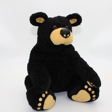 Big Sky Carvers Bearfoots Black Bear Plush Stuffed Animal Jeff Fleming Vintage