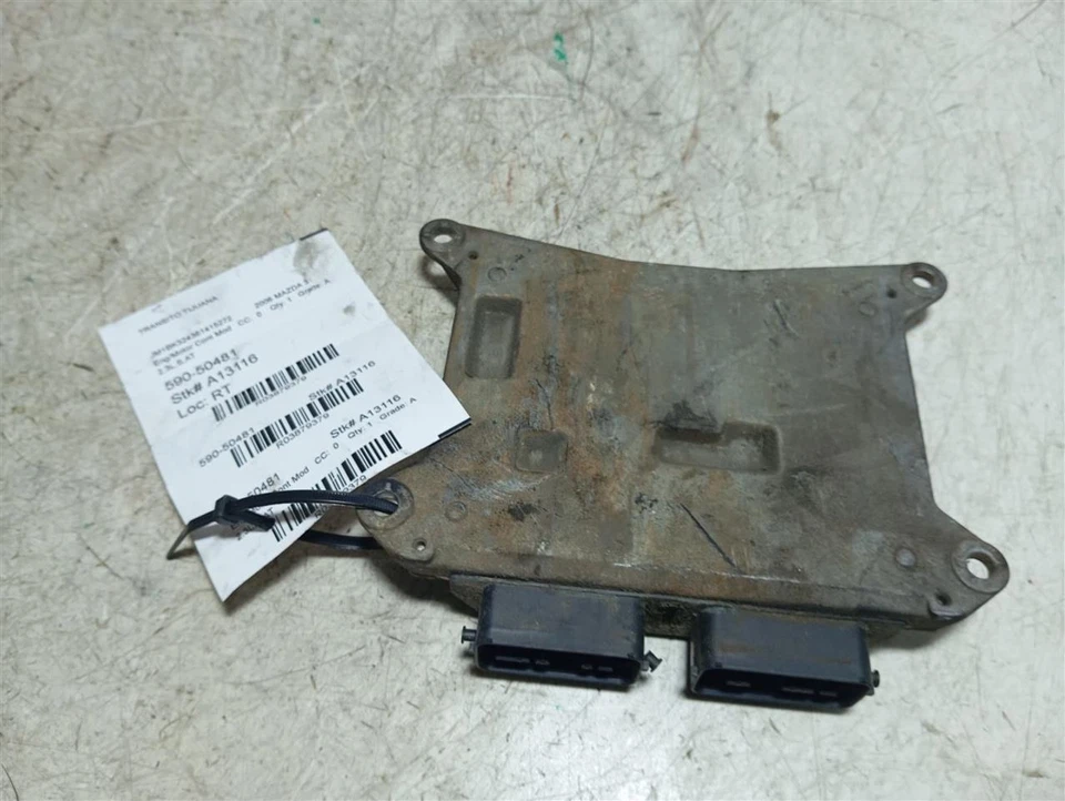 Módulo de control electrónico ECM del motor por batería 2,3 L compatible con 06 MAZDA 3 3879379 Foto 3 de 3