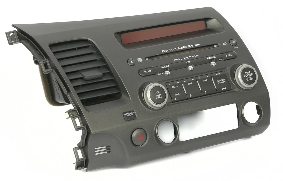 Reproductor de CD 39100-SVB-A100 Face 4TC0 radio AM FM XM 2006-2008 Foto 3 de 4