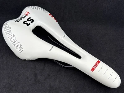 Selle Italia SLR Flow Manganese Rail White Saddle 275mm x 135mm MSRP $125!