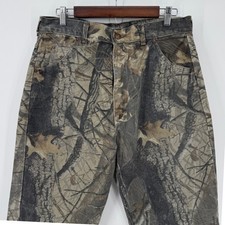 Duxbak Camo Men's 34 x 30 Y2K Hunting Camouflage Pants Outdoor Utility Vintage