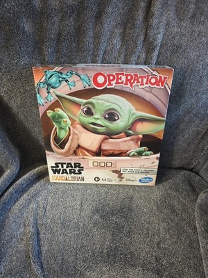 Hasbro Star Wars Operation The Mandalorian Edition Game Board  Works 100% Comple