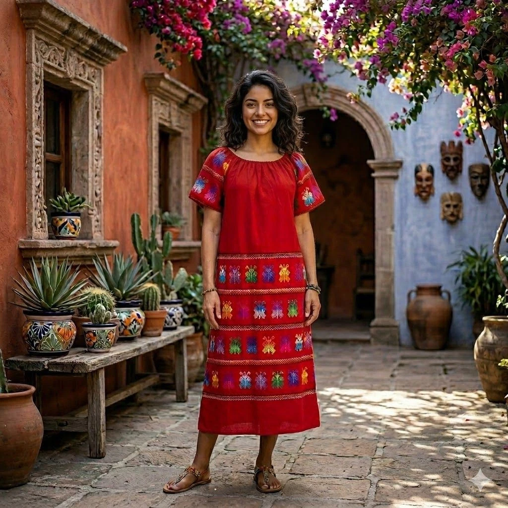 Huipil In Women's Dresses for sale - eBay