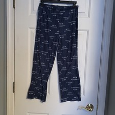 YOUTH NFL SEATTLE SEAHAWKS PAJAMA PANTS PJS SIZE YOUTH MEDIUM 100 POLYESTER