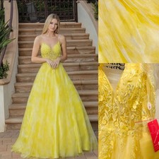 NWT Dancing Queen Sheer Bodice Glitter Puffy Skirt Ball Gown Formal dress, 2XL