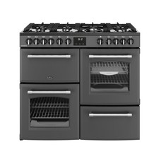 Image of Belling Farmhouse 100cm Dual Fuel Range Cooker - Grey 444411828