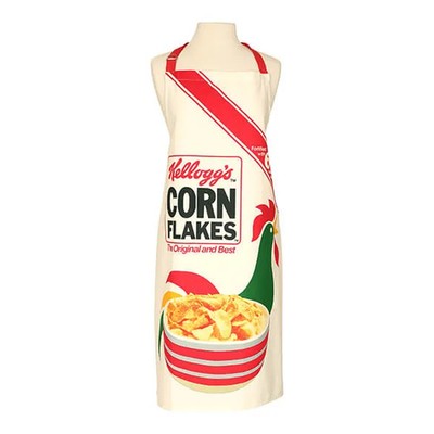 Vintage Kellogg's Cornflakes Hahn Erwachsene Schürze