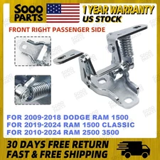 Front Lower Right Passenger Side Door Hinge For 10-24 Ram 3500 2500 1500 Classic