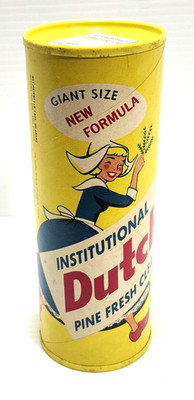Vintage OLD DUTCH Powdered Cleanser  21 Oz. Unopened Can NOS
