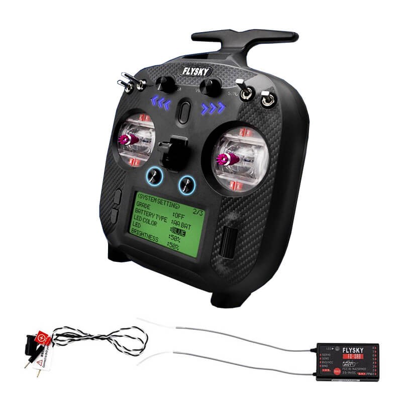 Flysky Fs-St8 8ch 2.4ghz Radio System W/8ch Sr8 Receiver