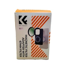 K&F Concept Magnetic Filter Mount Adapter w/67mm Filter for iPhone