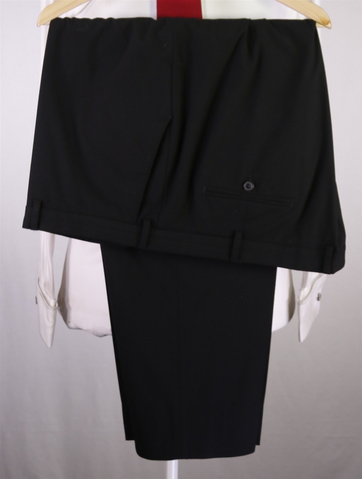 Joseph Abboud Current Solid Black Performance Fab… - image 10