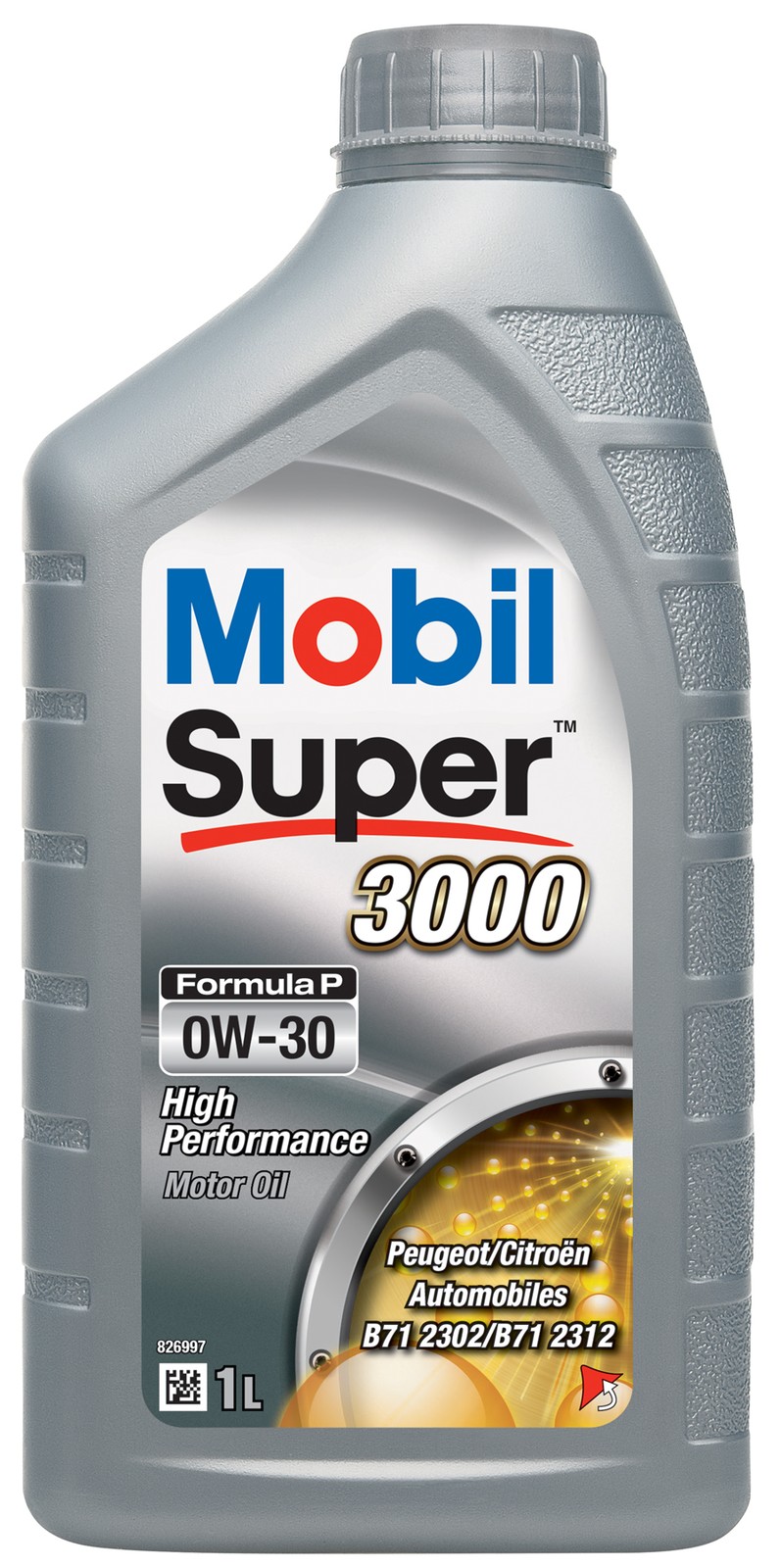Huile de synthèse MOBIL Super 3000 Formula P 0W30 1L protection thermique haute performance
