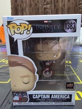 Funko Pop! Vinyl: Marvel - Captain America - Upper Deck (Exclusive) #1383