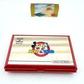 Nintendo Game & Watch Mickey & Donald Multi Screen Console Japan