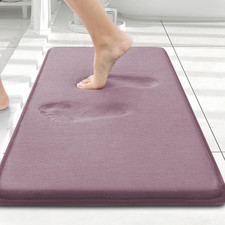 Memory Foam Bath Mat 24x16, Extra Soft and Absorbent Bathroom Rugs