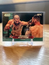 2025 Topps UFC Stadium Club Aiemann Zahabi Teal Foil Parallel