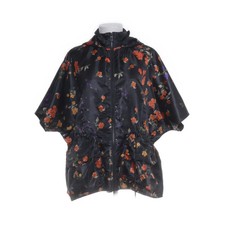 Desigual, Regenponcho, Größe: ONE SIZE, Schwarz/Mehrfarbig, Blumen, Damen #XpK