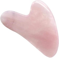 Gua Sha Board - Guasha Massage Stone for The Skin Anti-Aging, Natual Rose Qua...