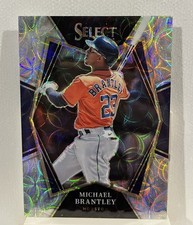 2022 Panini Select Michael Brantley #137 Premier Level Scope Prizm Houston Astro