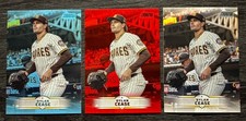 2025 Topps Stadium Club Dylan Cease Red & Light Blue Foil & Base #117