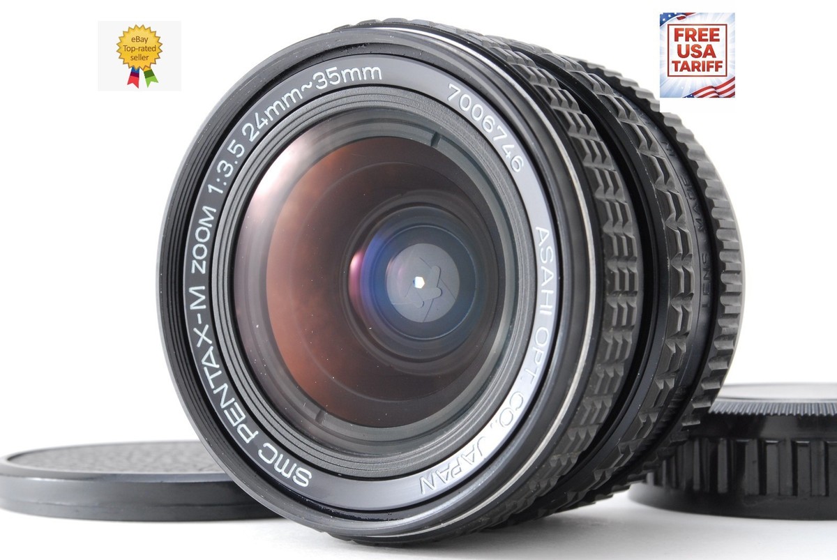 Near MINT] Pentax M 24-35mm f/3.5 Wide Angle Zoom Lens for K Mount