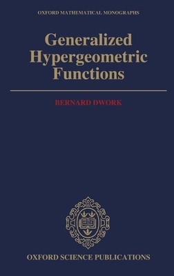 Generalized Hypergeometric Functions - 9780198535676