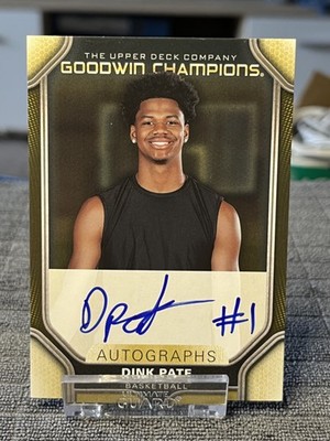Dink Pate - 2024 Upper Deck Goodwin Champions #A-DP - Signatures