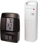 00606 Wireless Indoor/Outdoor Thermometer with Clock, 0.2