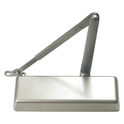LCN 4011-REG LH AL DEL Surface Closer,Alum,2-15/64 in. W,LH 46TZ02