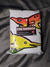 Jim Pollock Fish Rainbow Phish Shower Curtain X/150