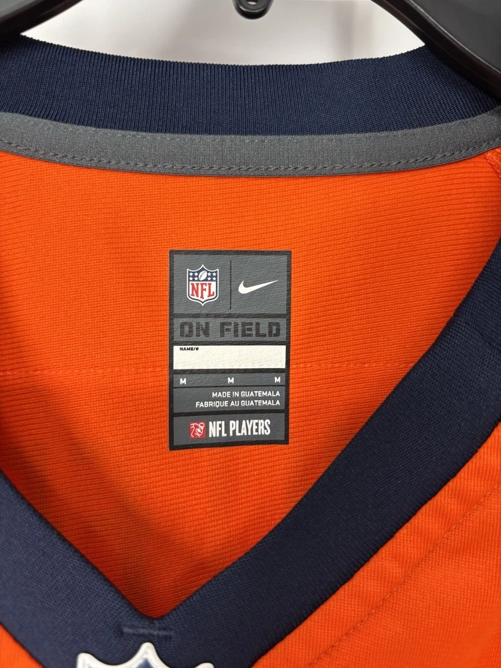 Camiseta Von Miller Denver Broncos #58 NFL Nike On Field laranja masculina média - Imagem 3 de 4